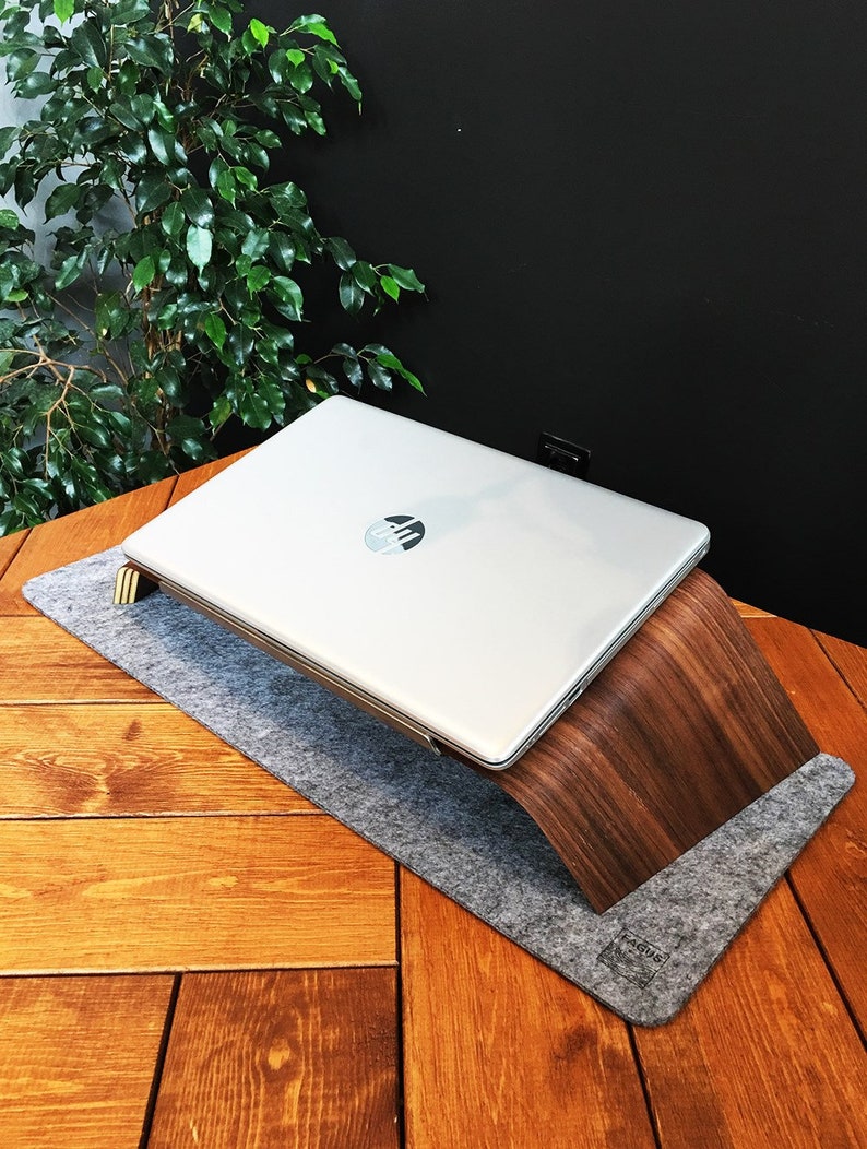 Macbook Wood Holder Laptop Stand MacBook Stand Wood Etsy