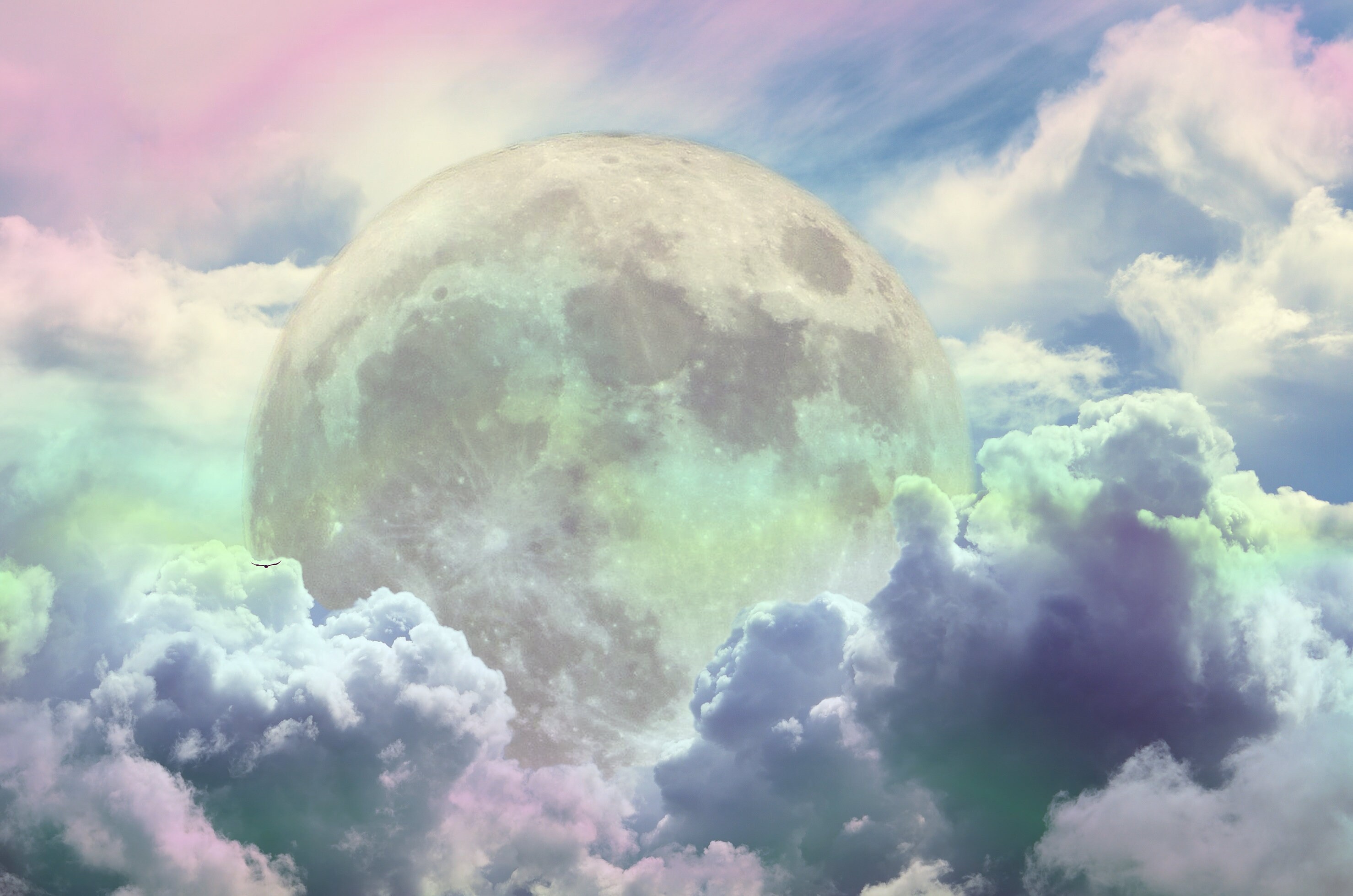 Heavenly Moon Art Photograph Composite Photography Art Etsy Heavenly Moon Art Photograph Composite Photography Art Etsy
