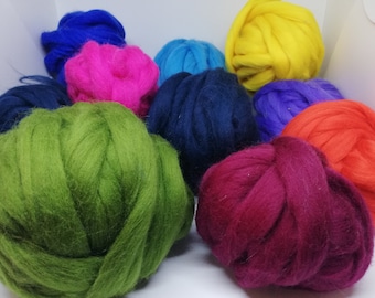 Chunky Merino Wool Yarn, Giant Bulky Yarn, Knitting Supplies