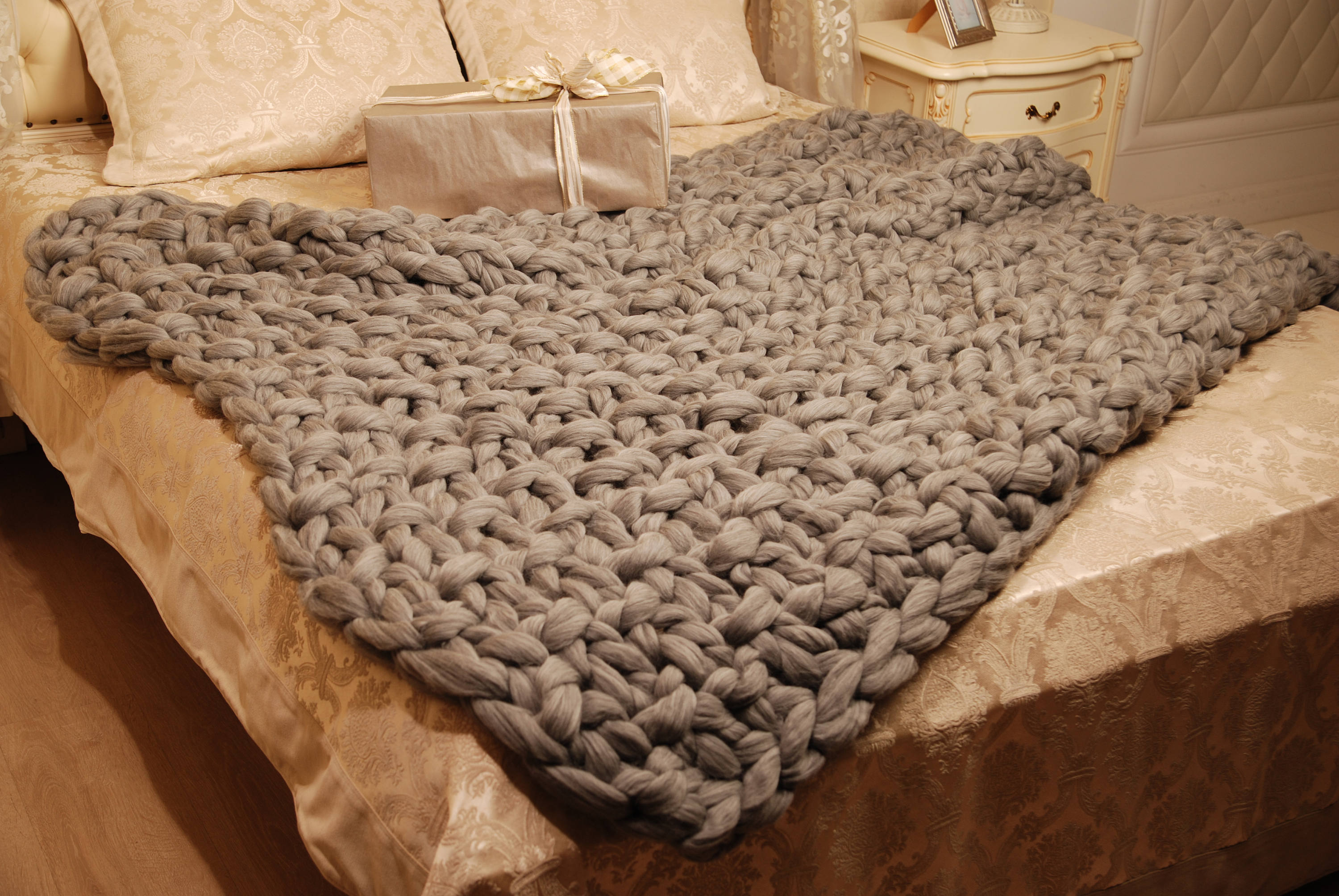 Chunky Throw 7070 Inches Chunky Blanket Chunky Yarn Blanket Etsy