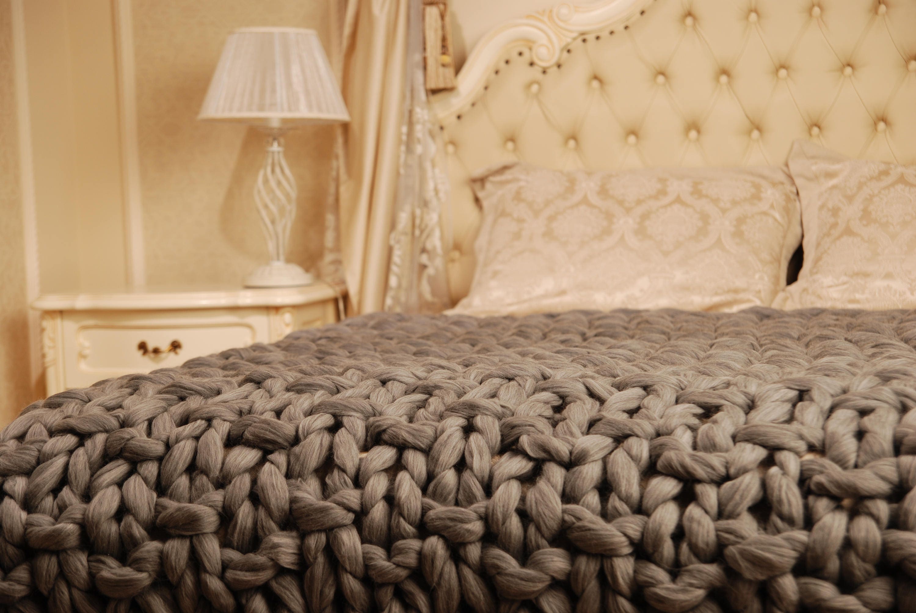 Chunky Throw 7070 Inches Chunky Blanket Chunky Yarn Blanket Etsy