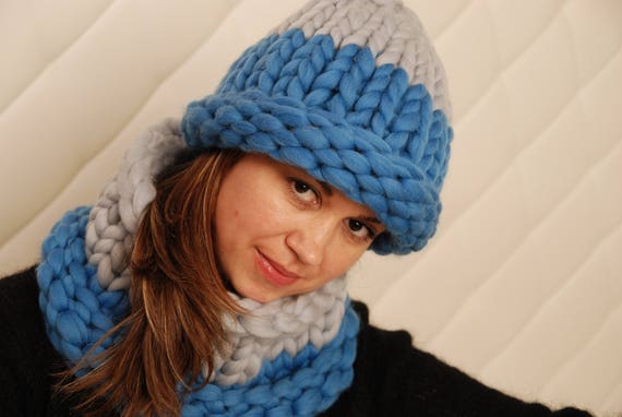chunky wool hat