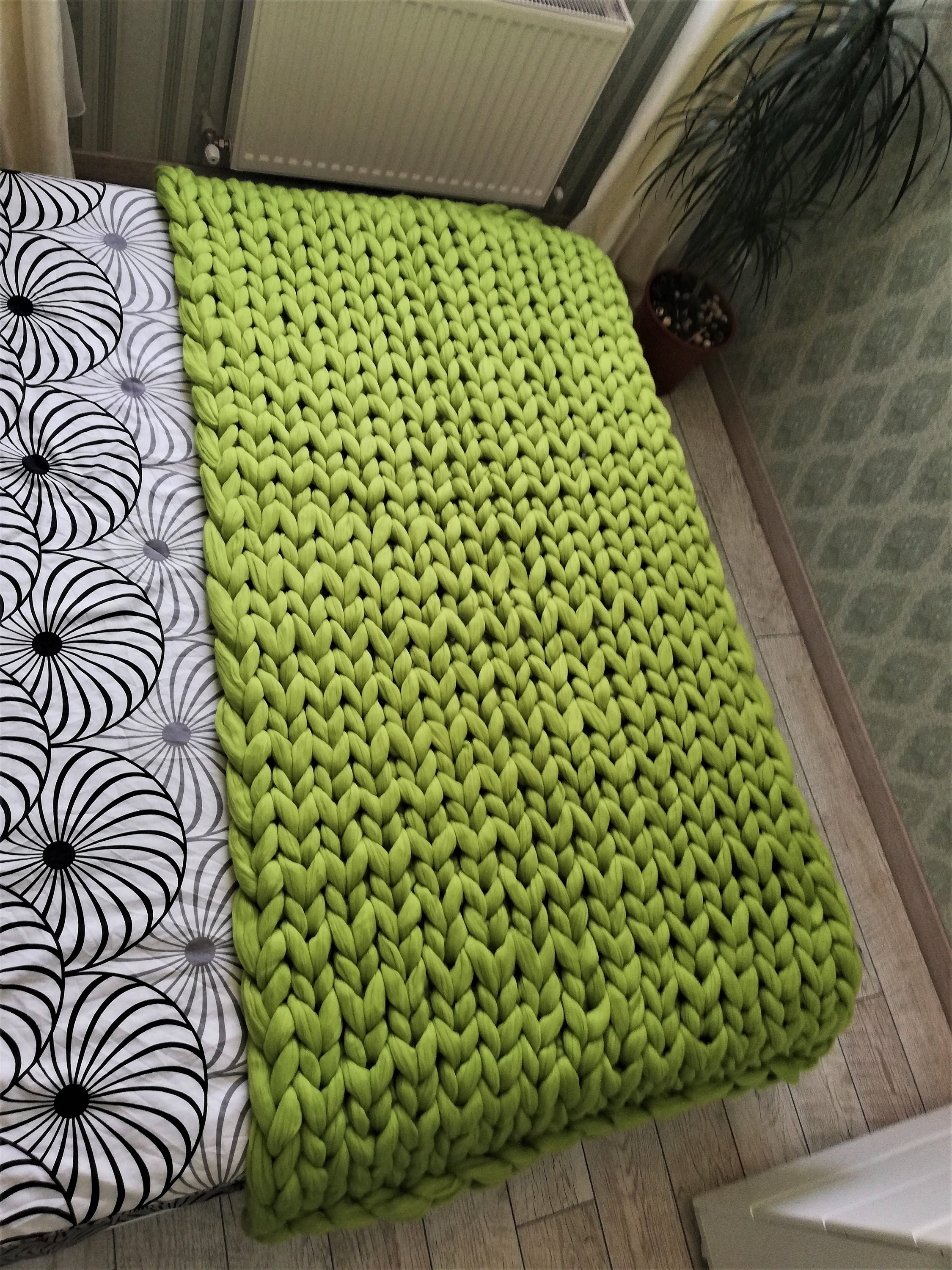 Chunky Throw 4080 102203cm Inches Chunky Blanket Chunky Etsy