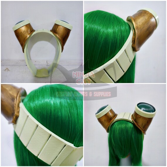 Guanti Costume di Scena Accessorio Il mio eroe Academia Tsuyu asui froppy Cosplay Armor cappucci