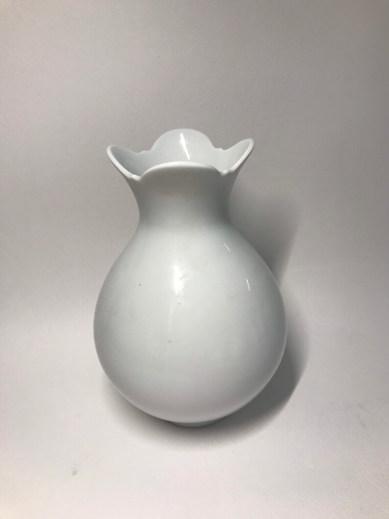 Porcelain Meissen White Vase