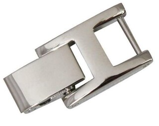 Sourcing Map Cinturino Orologio Acciaio Inox A Sgancio Rapido - 18 Mm, Regolabile, Uomo/Donna, Con Barre Di Ricambio