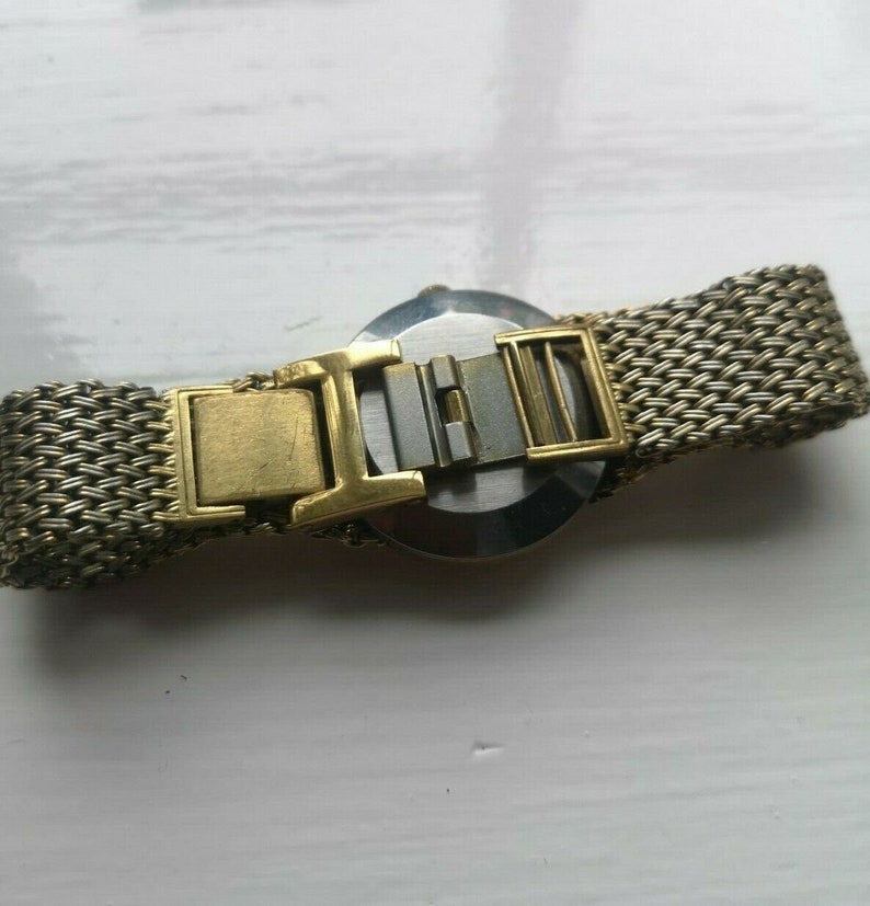 Gold Plated Wrist Watch Band Bracelet Extender with Fold Over Etsy