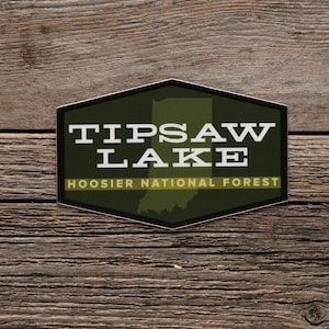Tipsaw Lake - Hoosier National Forest Decal