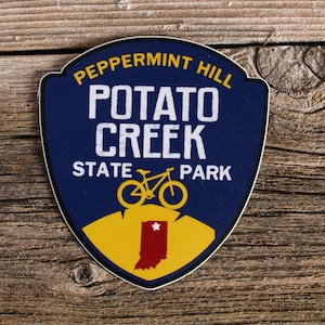 Potato Creek State Park Biking Decal