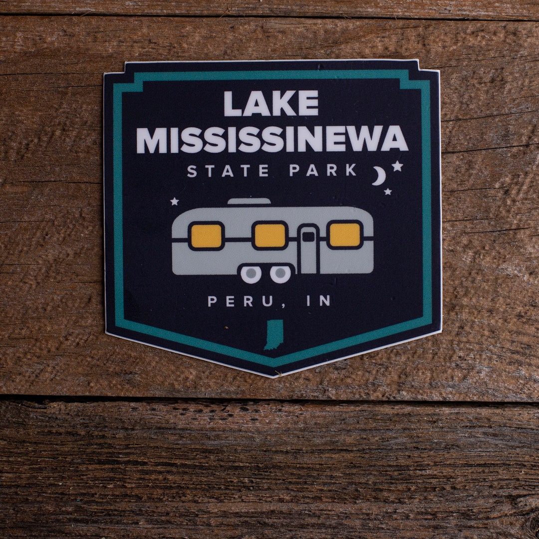 Lake Mississinewa Camping Decal Etsy