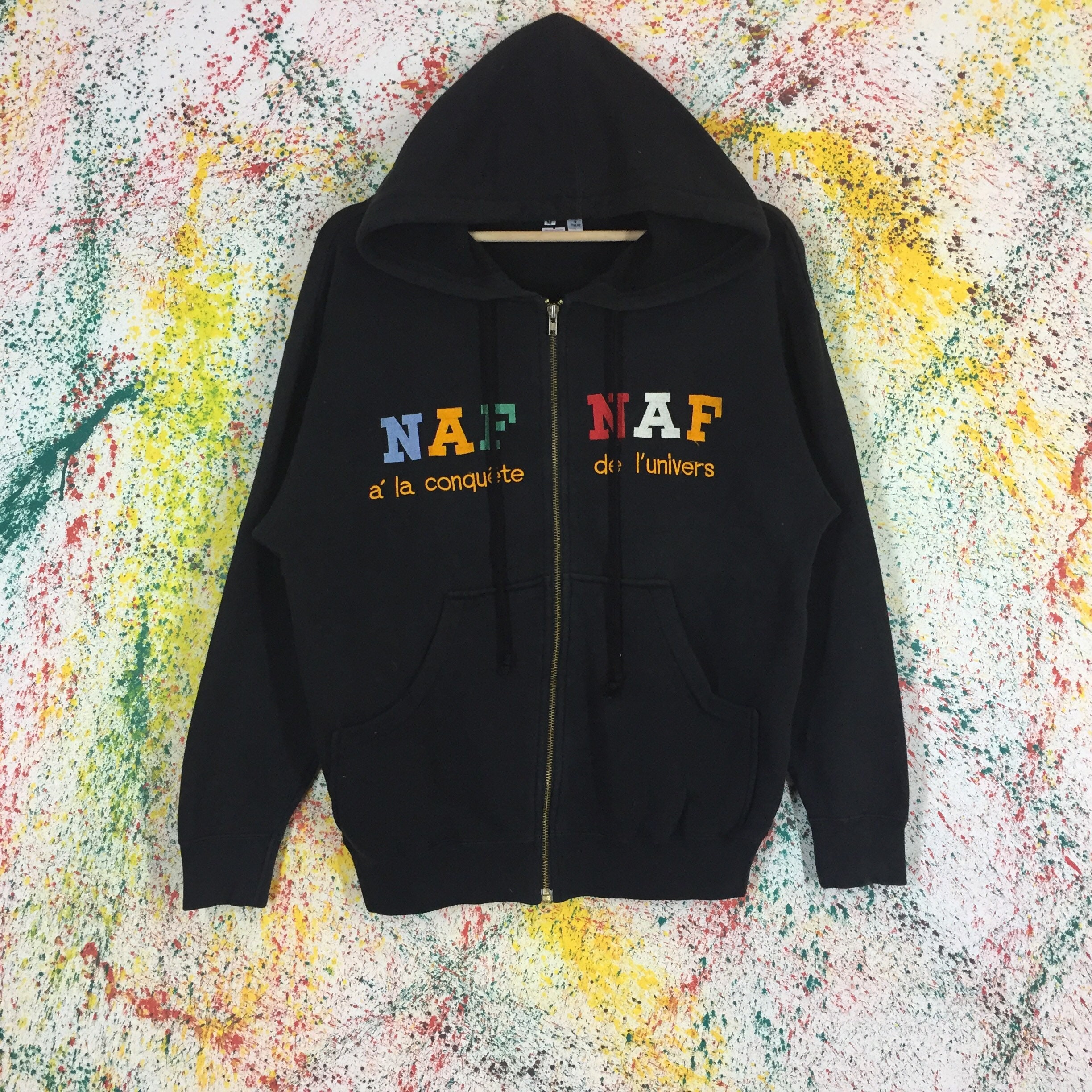 Vintage Naf Naf Sweater Hoodie 
