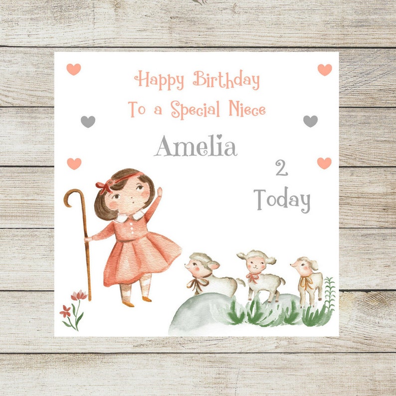 NAME 1st 2nd 3rd 4th Personalised Frozen Princess Elsa Birthday Card ANY AGE