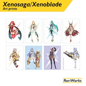 Xenoblade Xenosaga - Anime Art Print