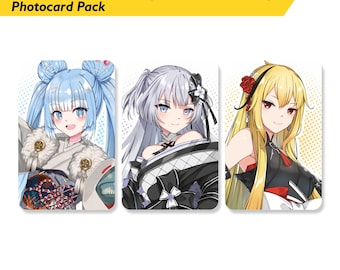 ホロライブID | 着物パック - フォトカード - Etsy 日本