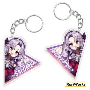 Salome Hyakumantenbara [Nijisanji] - Anime Keychain