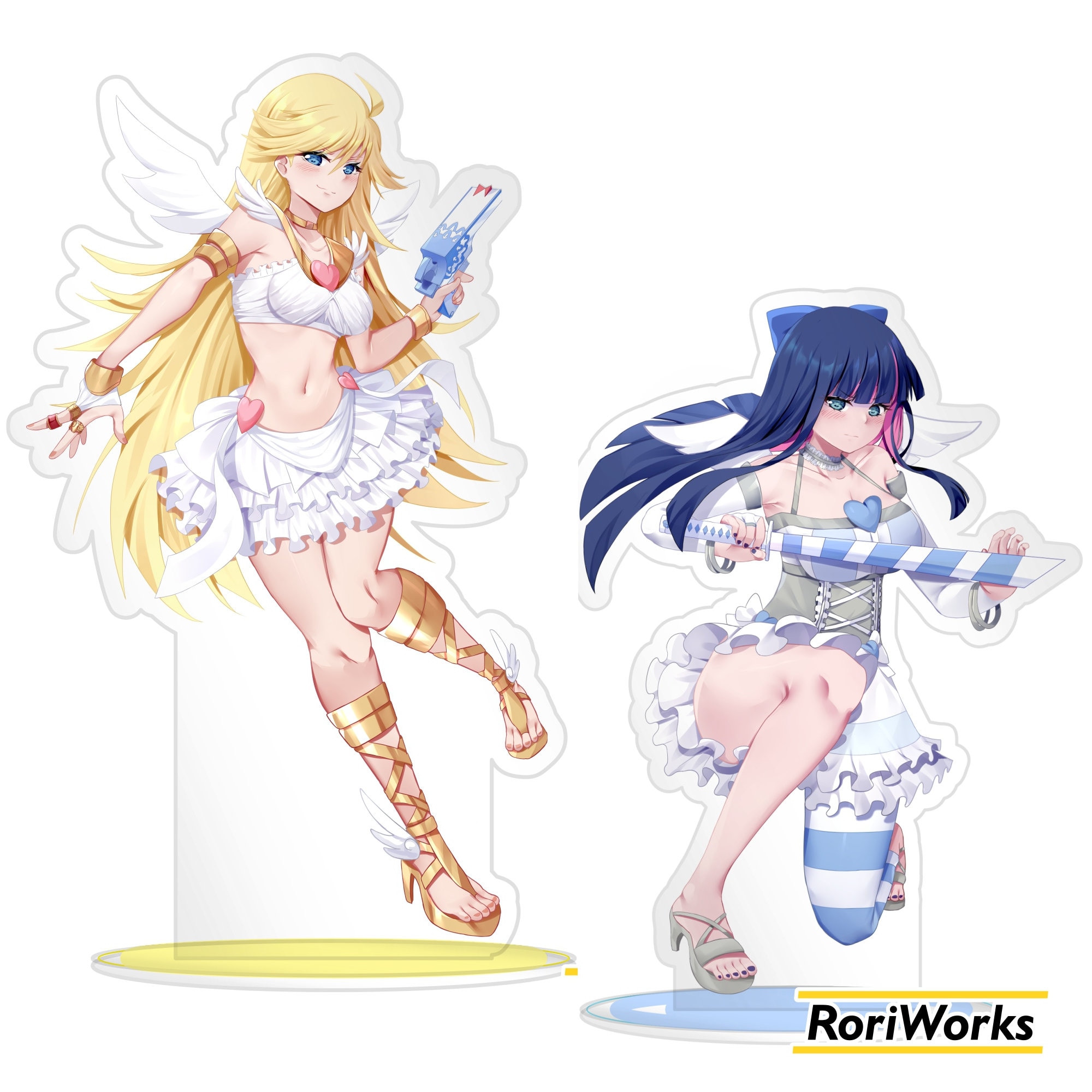 パンティ＆ストッキングpanty and stocking ストッキング天使衣装 TVアニメ『Panty＆Stocking with Garterbelt』より、天使姉妹の