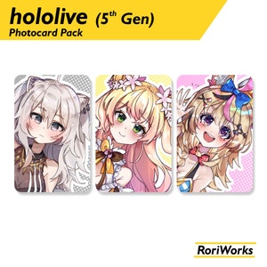 Hololive 5th Gen Pack - Photocard