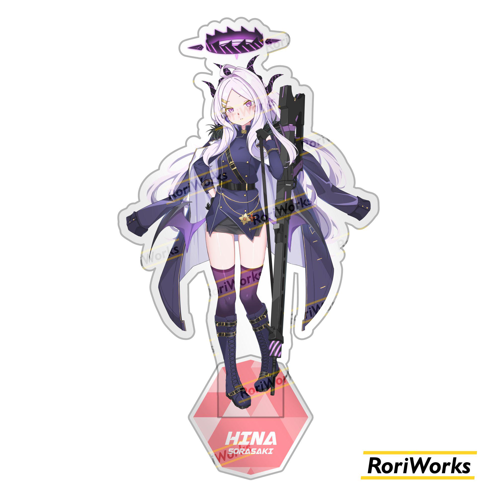 Hina [blue Archive] - Anime Acrylic Standee - Etsy