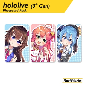 Hololive 0th Gen Pack - Photocard