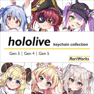 hololive (Gen 3, Gen 4, Gen 5) - Anime Acrylic Keychain