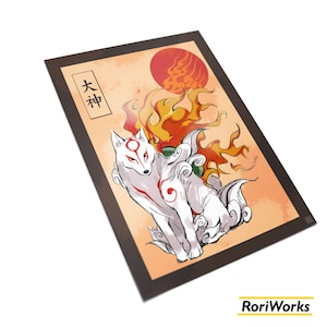 Amaterasu [Ookami] - Anime Art Print