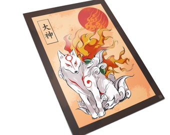 Amaterasu [Ookami] - Anime Art Print