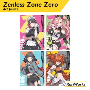 Zenless Zone Zero | ZZZ - Anime Art Print