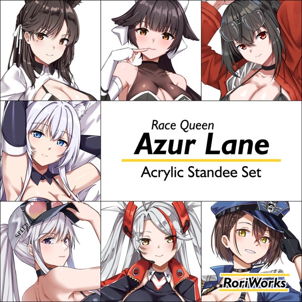 Azur Lane Race Queen part 1 - Anime Acrylic Standee