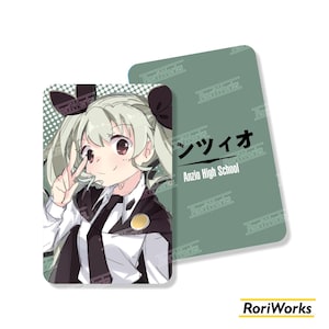 Anchovy [Mädchen und Panzer] - Fotokarte