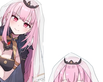Mori Calliope - Anime Peeking Sticker