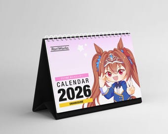Desk Calendar 2026 - Azur Lane - Etsy