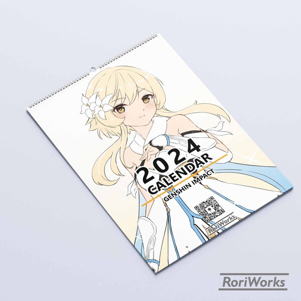 Genshin Calendar Etsy