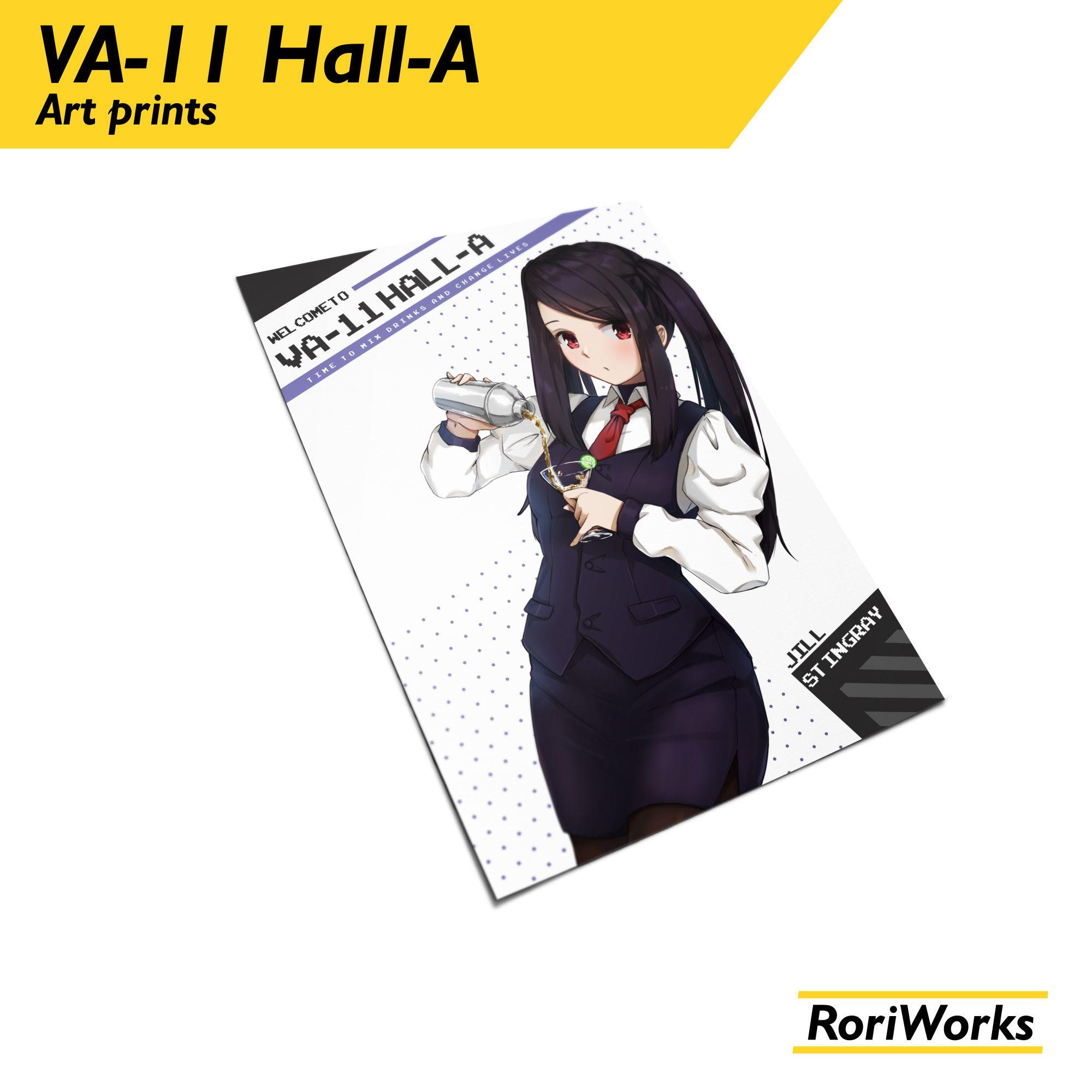 VA-11 Hall-A ヴァルハラ 等身大パネル 一点物 非売品 Va11halla - Etsy 日本