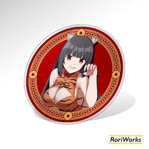 Yumeko [Year of Tiger Ver.] - Anime Acrylic Coaster
