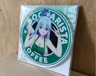 Vermeil Boobarista Anime Acrylic Coaster 