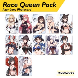 Azur Lane | Pacote Rainha da Corrida - Photocard