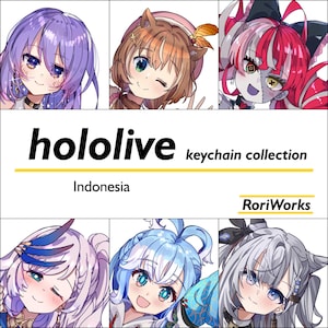 hololive ID (Gen 1, Gen 2, Gen 3) - Anime Acrylic Keychain