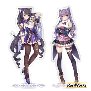 Karyl x Keqing - Anime Acrylic Standee
