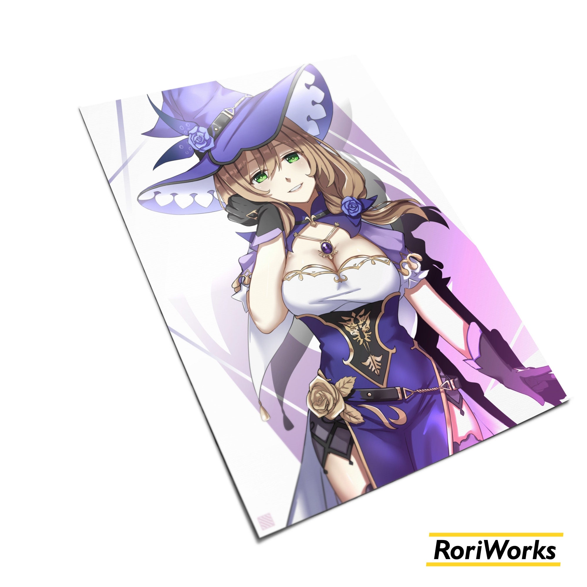 Lisa genshin Impact Anime Art Print - Etsy Denmark