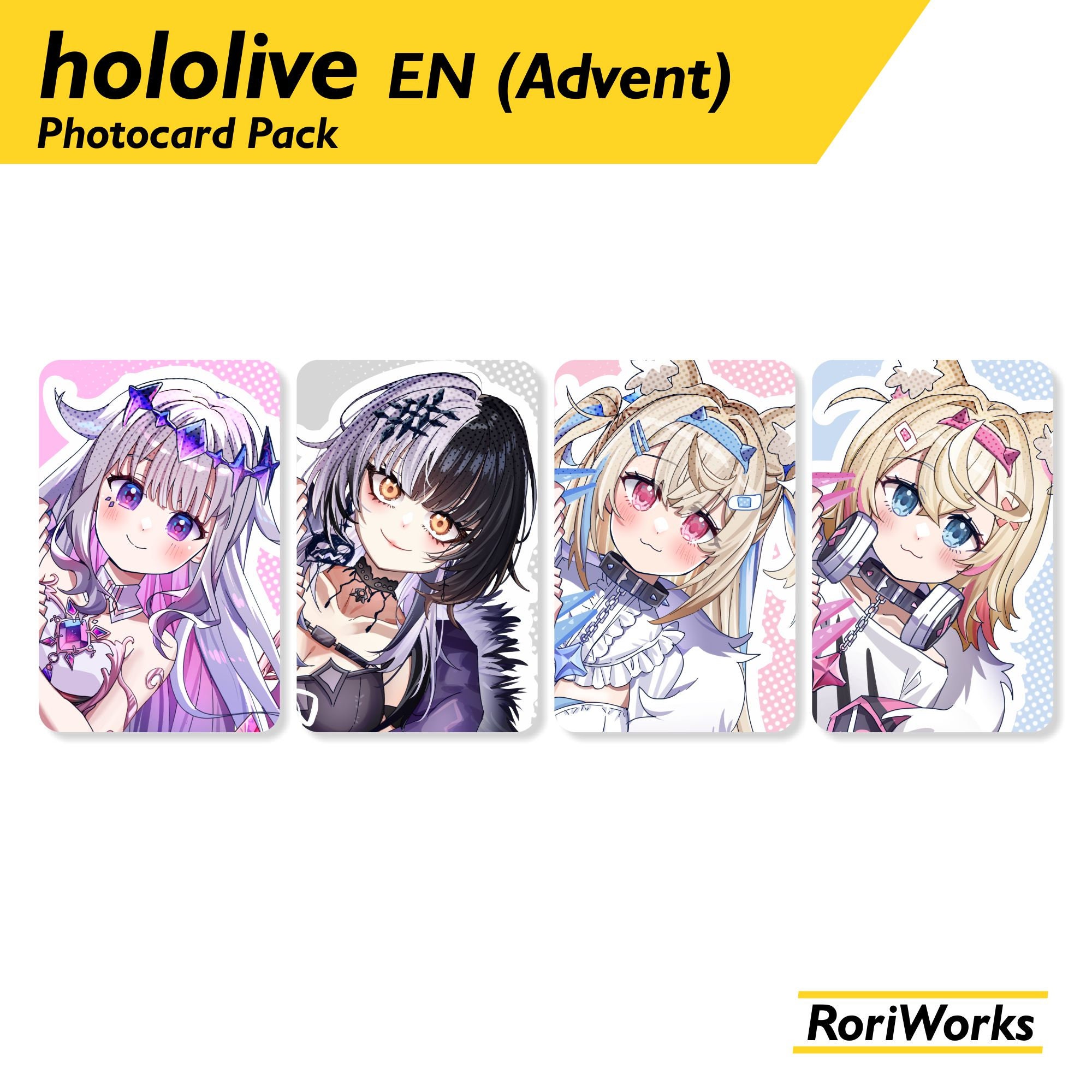 Hololive EN | Advent Pack - Photocard - Etsy