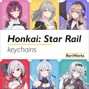 Honkai Star Rail - Anime Keychain