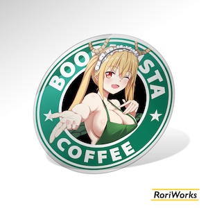 Tohru Boobarista - Anime Acrylic Coaster