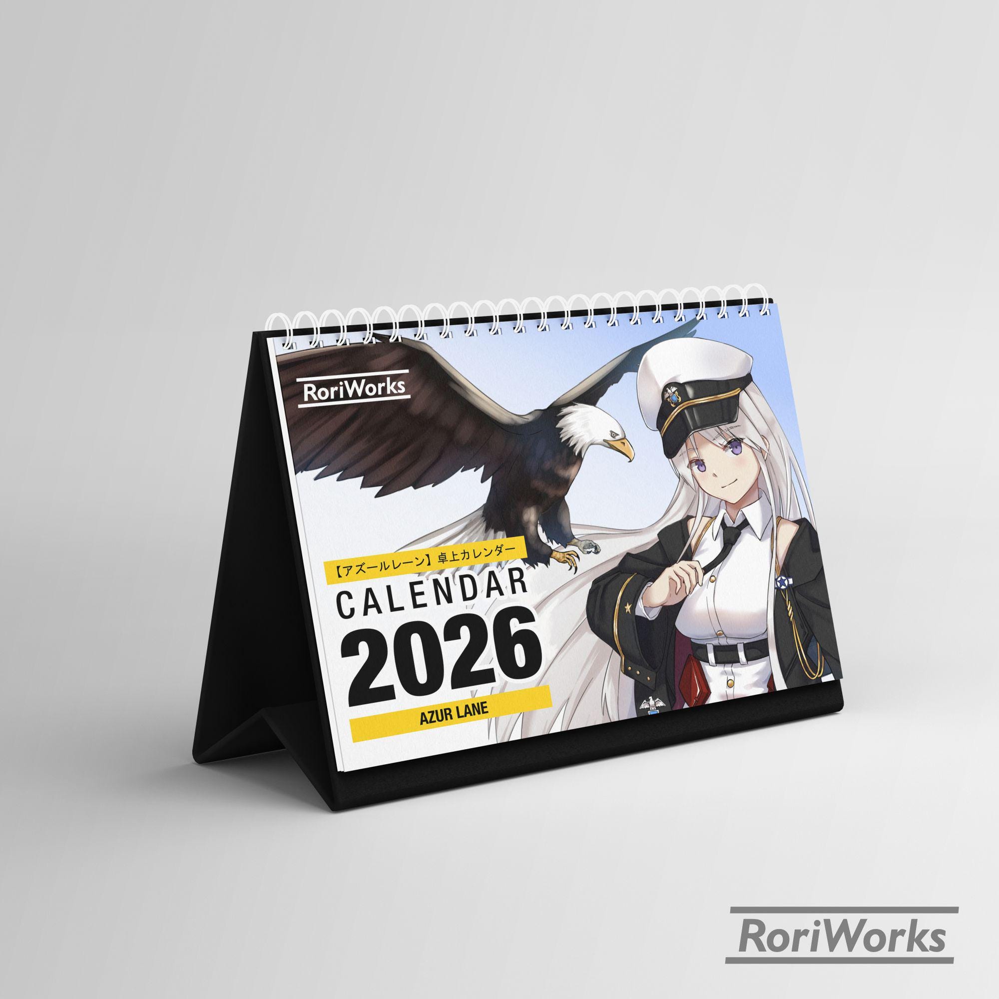 Desk Calendar 2026 - Azur Lane - Etsy