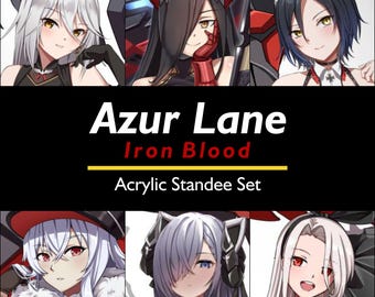 Azur Lane Iron Blood - Anime Acrylic Standee - Etsy Israel