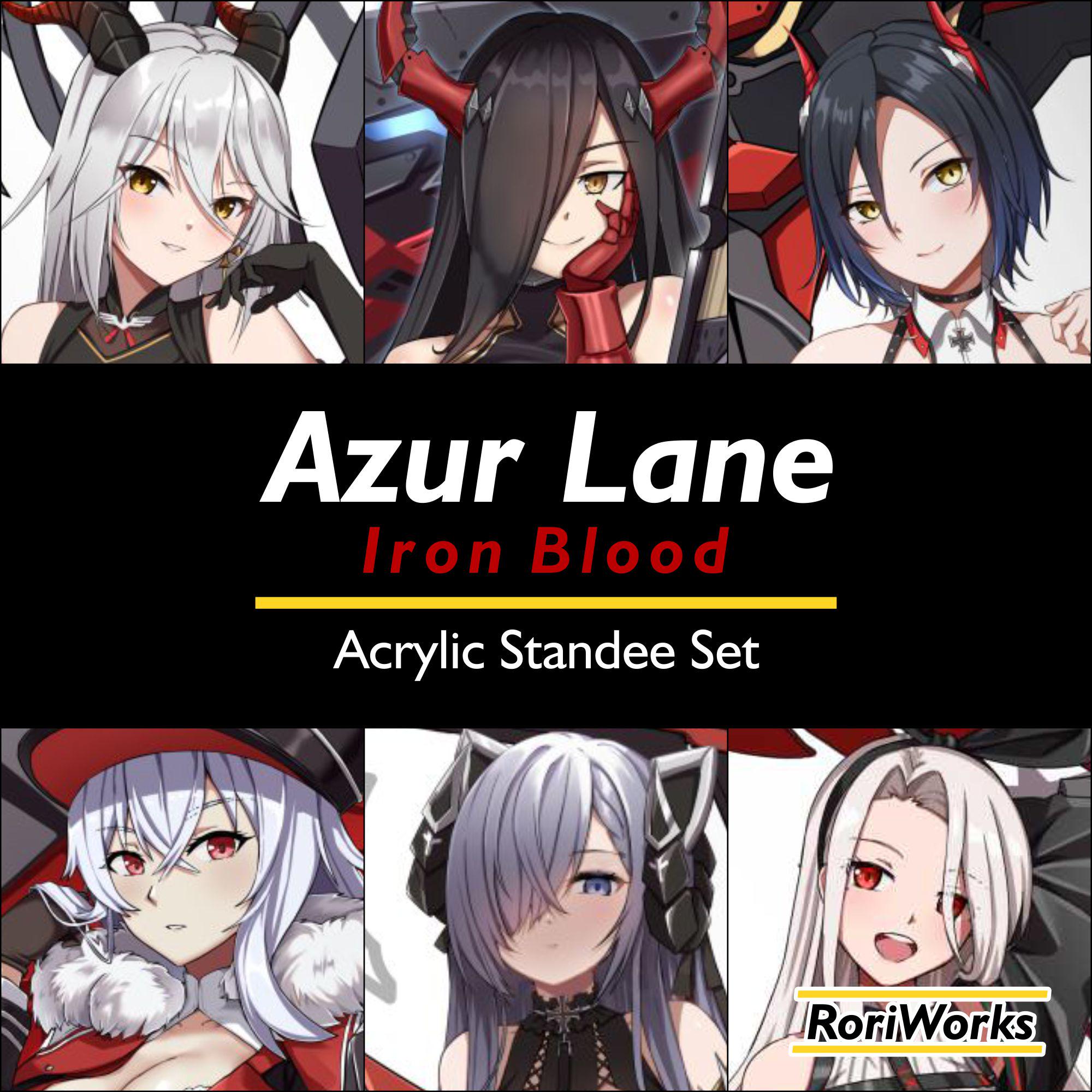 Azur Lane Iron Blood - Anime Acrylic Standee - Etsy
