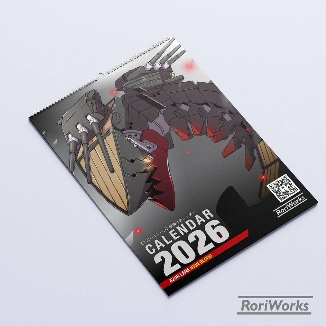 2026年壁掛けカレンダー - アズールレーン（鉄血） - Etsy 日本