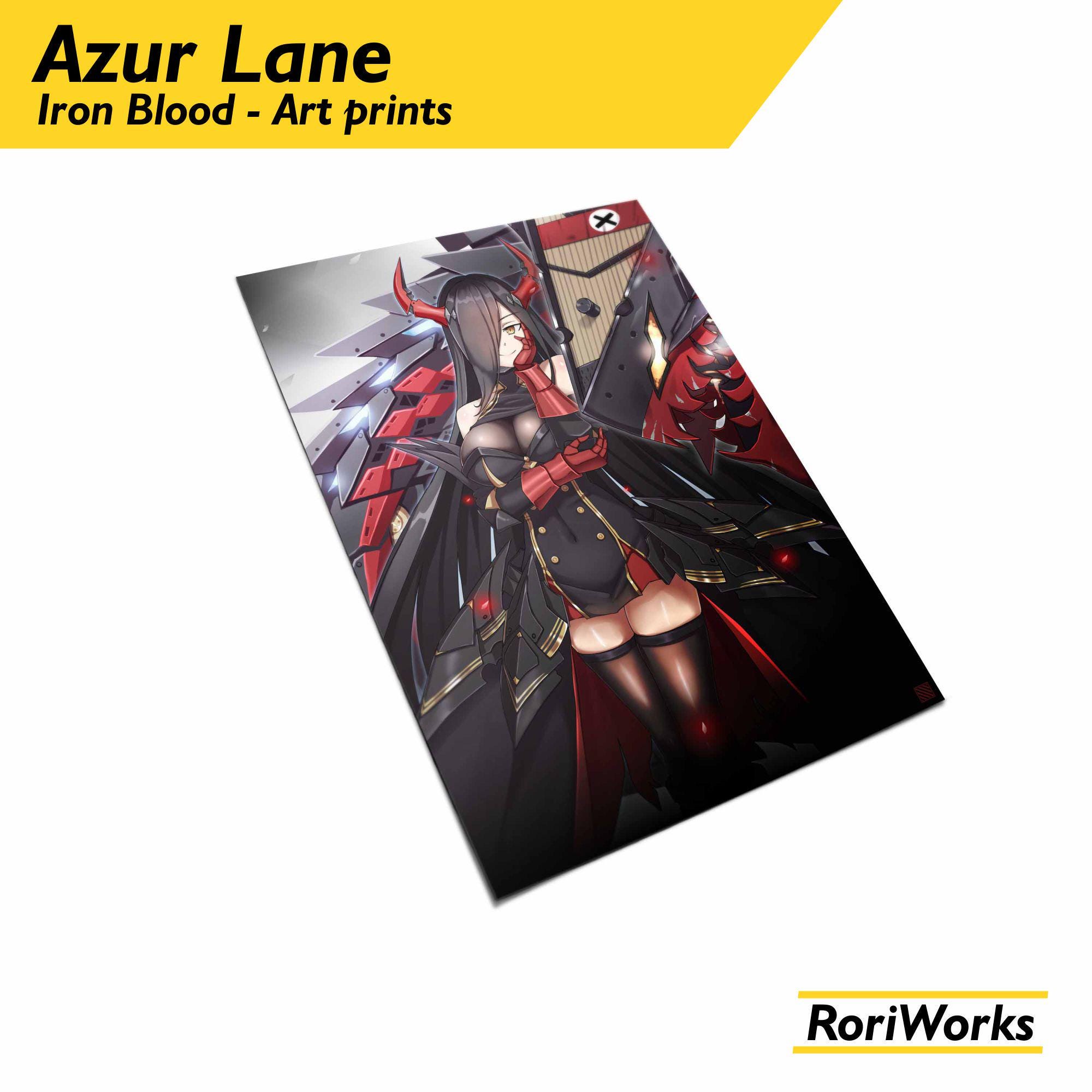 Azur Lane | Iron Blood - Anime Art Print - Etsy