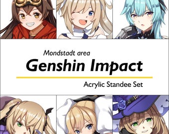 Genshin Wirkung | Mondstadt People - Anime Acryl Figur