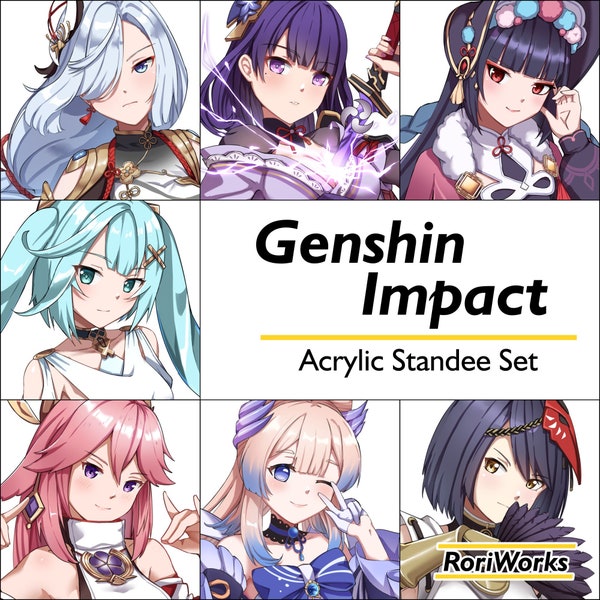 Genshin Impact part 4 - Anime Acrylic Standee