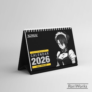 Desk Calendar 2026 - Girls&#39; Frontline